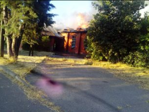 Incendio afecta al Hospital Psiquiátrico El Peral