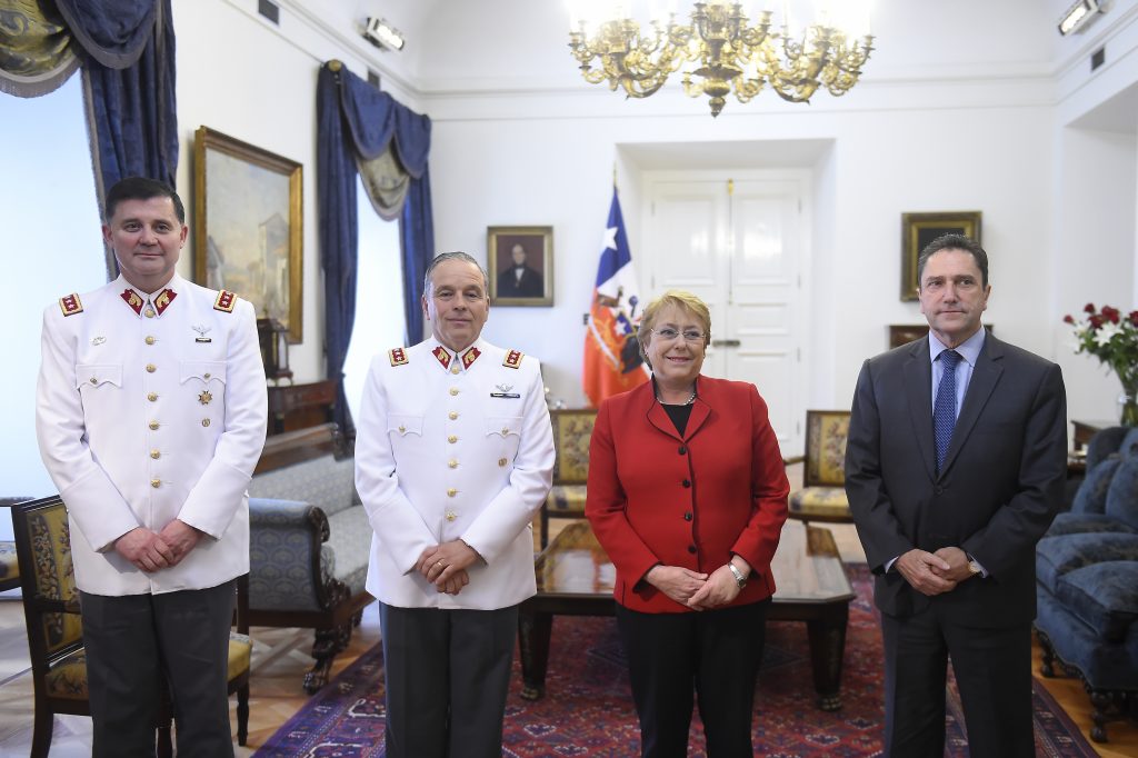 Presidenta Bachelet designa a nuevo comandante en jefe del Ejército