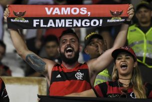 La repudiable burla de hinchas del Flamengo a Independiente previo a la final de la Copa Sudamericana