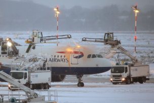 Vuelos cancelados en aeropuerto de Bruselas por temporal de nieve