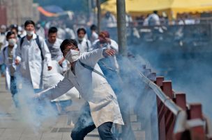 Gobierno boliviano se reunió con médicos tras 39 días de huelga