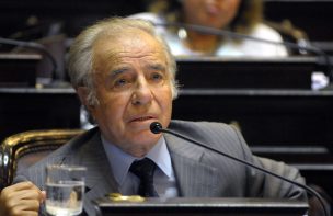 Tuiteros comparan el caso Menem-Bolocco con 'Perdona nuestros pecados'