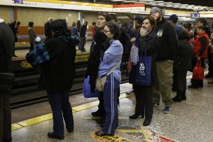 Línea 2 del Metro de Santiago restableció su servicio luego de un problema en sus vías