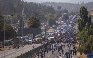 Estos son los desvíos para este fin de semana por la peregrinación a Lo Vásquez