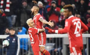 Cabezazo de Arturo Vidal le dio el triunfo al Bayern Munich