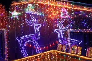 La casa en La Florida donde desborda Navidad