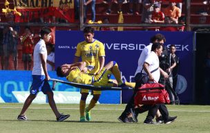 VIDEO | La complicada lesión que sufrió Sebastián Leyton en el partido ante Unión Española