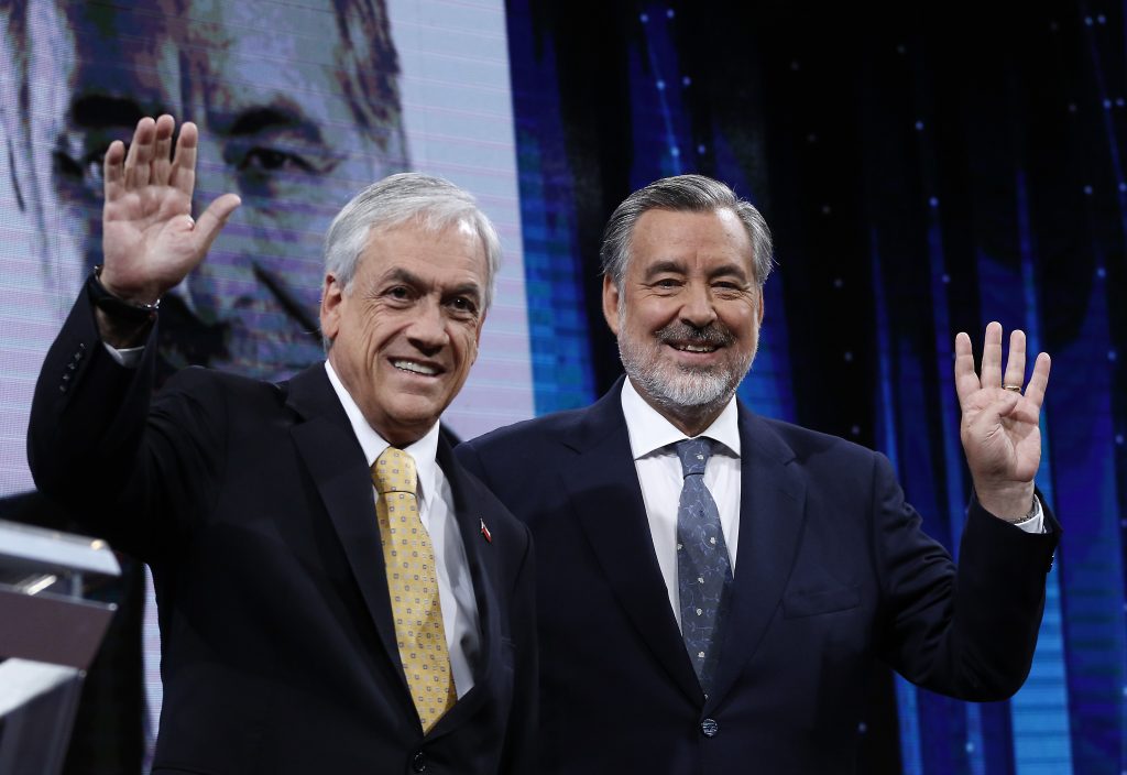 La última discusión de Piñera y Guillier en el Debate ANATEL