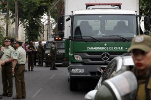 Reo falleció al interior de camión de Carabineros cuando era trasladado al Centro de Justicia