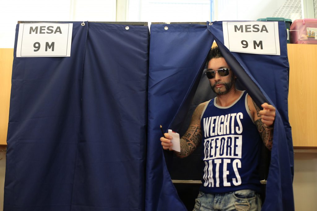 “Chino” Rios cumplió su promesa y fue a votar