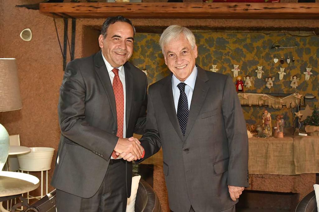 Fidel Espinoza tras reunión con Piñera: “Vamos a defender el hecho de seguir avanzando en gratuidad”