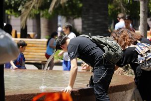 Calor en zona central del país