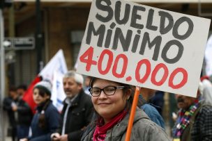 Aumento del sueldo mínimo a $276.000 beneficiará a 170.000 trabajadores