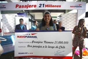 Estudiante en práctica fue el pasajero 21 millones del aeropuerto internacional