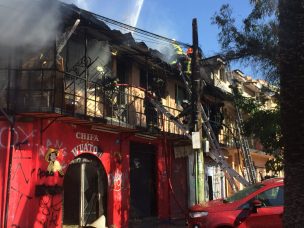 Incendio de inmueble en Recoleta habría dejado 69 damnificados