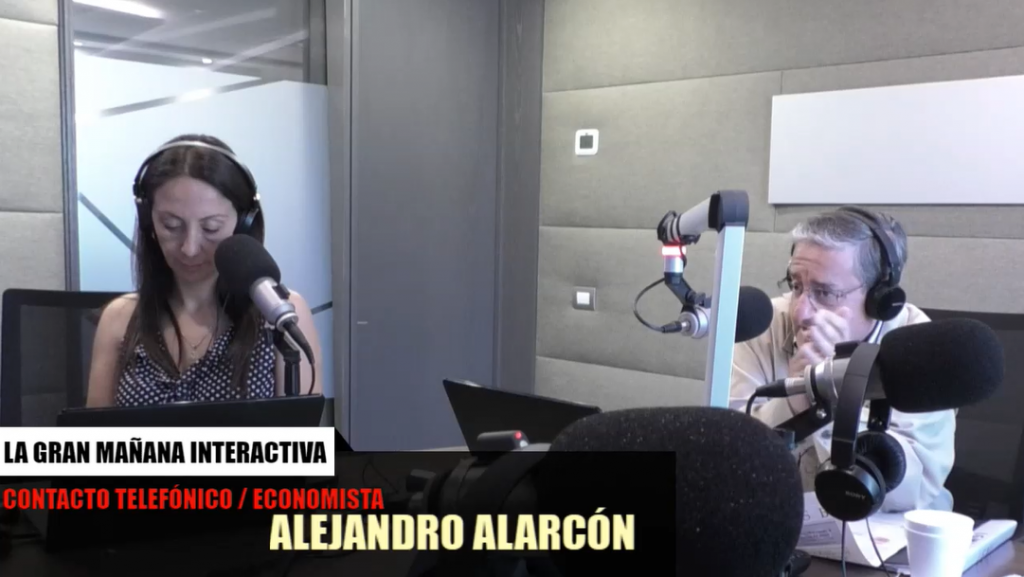 Alejandro Alarcón por bajo crecimiento económico en Chile: “Me sorprende que no se le dé importancia”