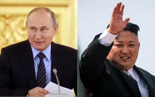 Putin a Kim Jong-Un: 