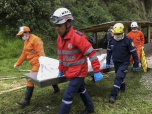 Al menos 13 víctimas fatales en deslizamiento de tierra en Colombia