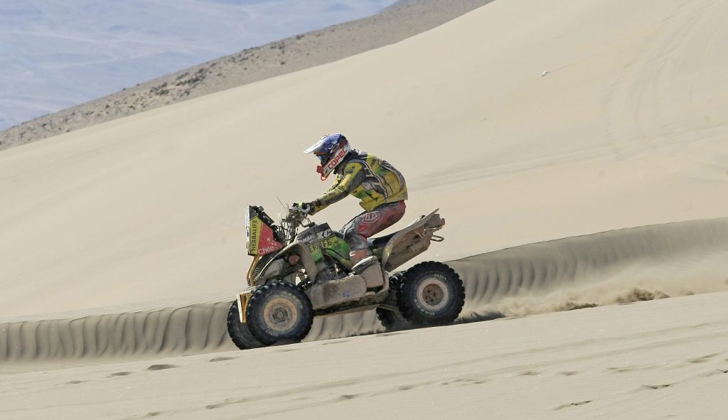 Ignacio Casale continúa liderando en Quads en el Dakar