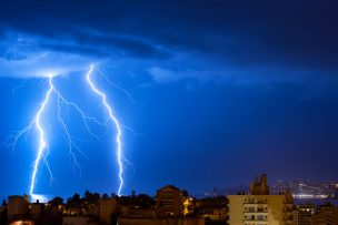 Anuncian posibles tormentas eléctricas para 4 regiones del país