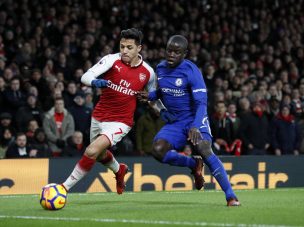 Alexis no fue protagonista en el empate del Arsenal contra el Chelsea