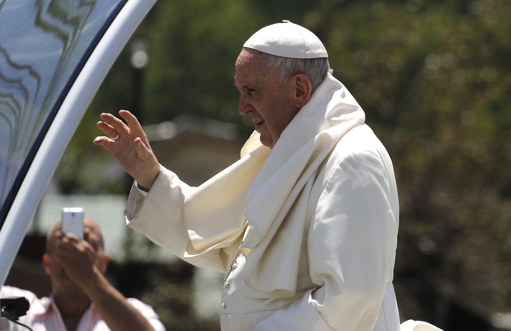 Papa Francisco ya viaja a Iquique para su última misa en Chile