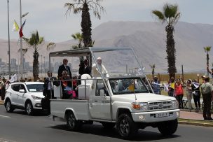 VIDEO | Papa Francisco ayudó a una carabinero que se cayó de su caballo en Iquique