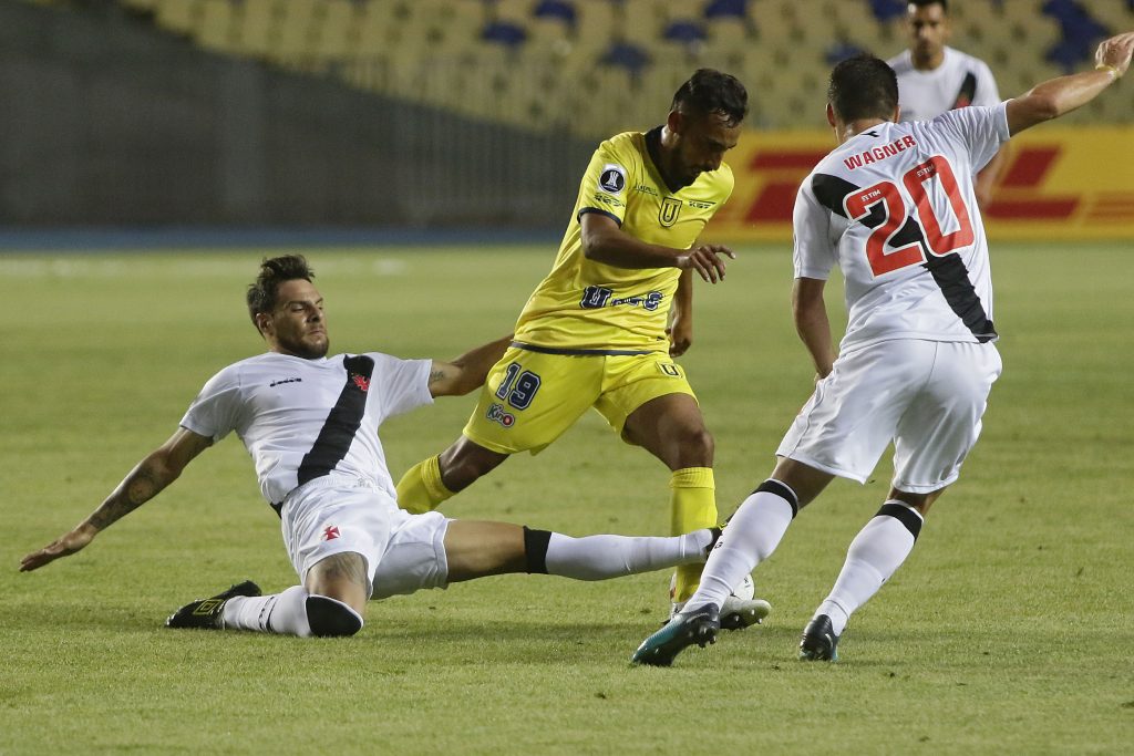 “U de Conce” fue goleada por Vasco da Gama y se complicó en la Copa Libertadores