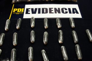 PDI detuvo a 3 “burreros” bolivianos que habían ingerido 177 ovoides de cocaína