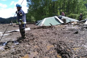 Villa Santa Lucía: Priorizan búsqueda con varillas y equipos de rescate