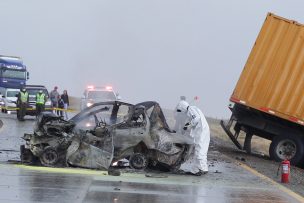 Tragedia en Magallanes: Familia completa muere calcinada en accidente vehicular