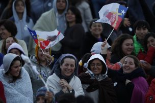 El “dolor y vergüenza” del papa arrancó ovación en el Parque O’Higgins