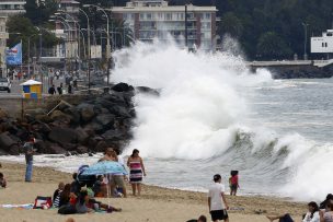 Armada anunció marejadas para el borde costero para mañana martes