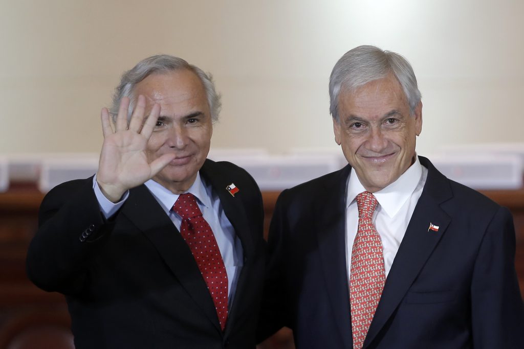 Presidente Piñera envía apoyo a Andrés Chadwick tras aprobación de acusación constitucional: “Un gran servidor público, con sólidos valores”