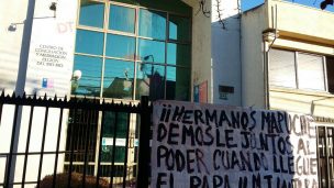 Centro de Conciliación y Mediación en Concepción sufrió ataque en contra de la visita del Papa