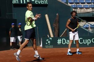 Equipo chileno de tenis comenzó trabajos de cara a Copa Davis