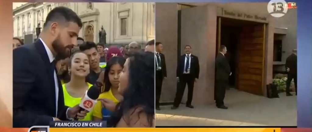 “Si va a estar aquí, que valga la pena”: Mujer envió duro mensaje al Papa por Caso Sename