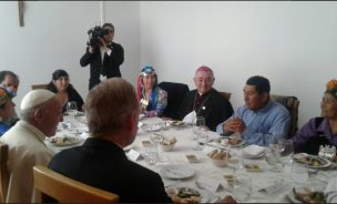 Revelan nombres de los invitados al almuerzo privado del Papa en Temuco