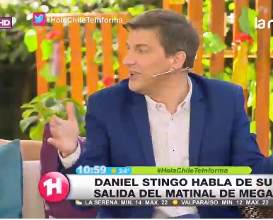 Daniel Stingo reapareció en la competencia del “Mucho Gusto”
