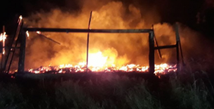 Una capilla y una escuela fueron destruidas por un incendio en Collipulli