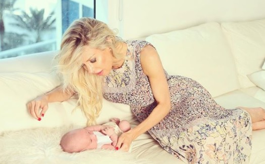 “Parece un cupcake”: La tierna foto de la hija de Luciana Salazar