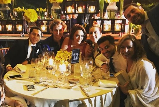 ¡Terminaron sin batería! Las glamorosas selfies del matrimonio del director del “Mucho Gusto”