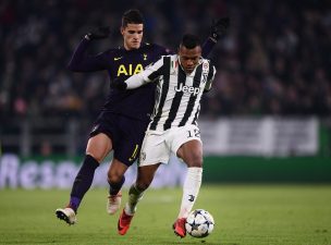 Juventus empató 2-2 en casa ante Tottenham en la ida de los octavos de la Champions