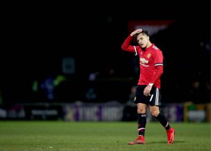 Alexis Sánchez no pudo convertir y el Manchester United perdió ante el Newcastle