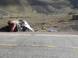 El conductor del bus accidentado en Argentina fue formalizado por homicidio simple