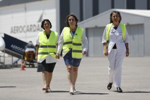 Ministra de Salud (s) recibió a dos menores que permanecían internados tras el accidente en Argentina