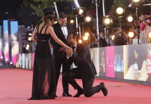 Marcelo Marocchino sorprendió a todos y pidió matrimonio en plena alfombra roja