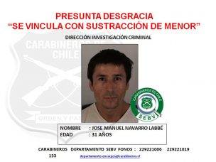 Vieron a la niña y presunto secuestrador en Santa Cruz y Recoleta, pero todo era falso