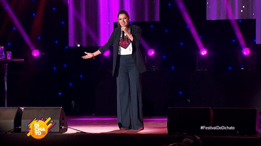La inesperada persona que felicitó a Yamila Reyna tras su presentación en Dichato