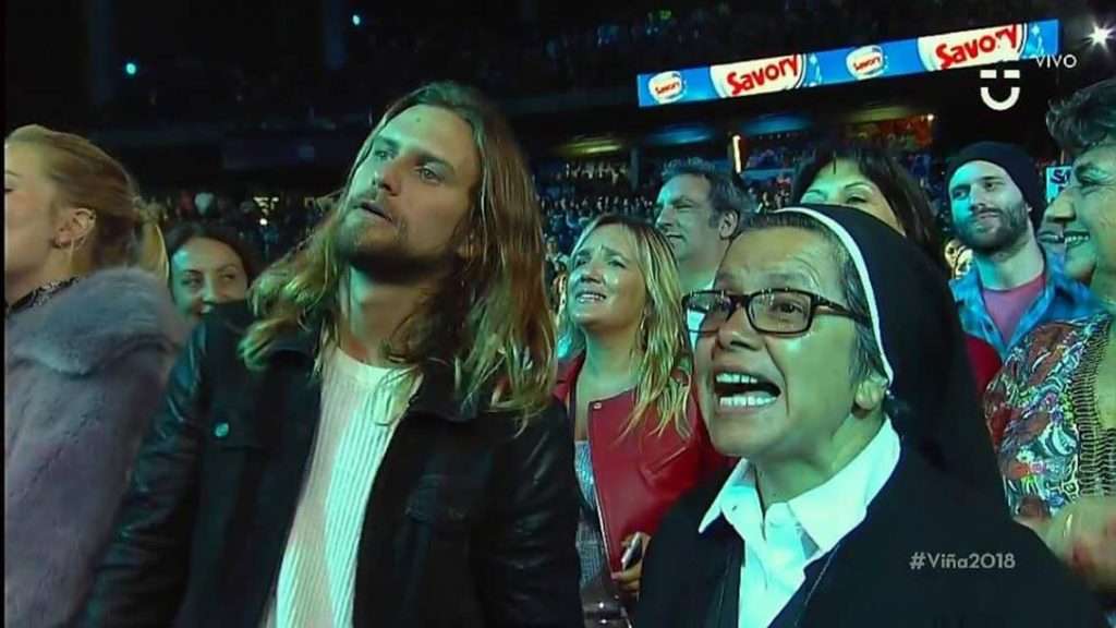 “La monja y Jesús”: El meme que se tomó la primera noche del Festival del Viña